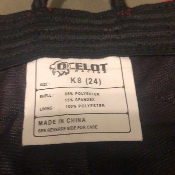 OCELOT  MOTO Kids riding gear pants size K 8” - Picture 3 of 16